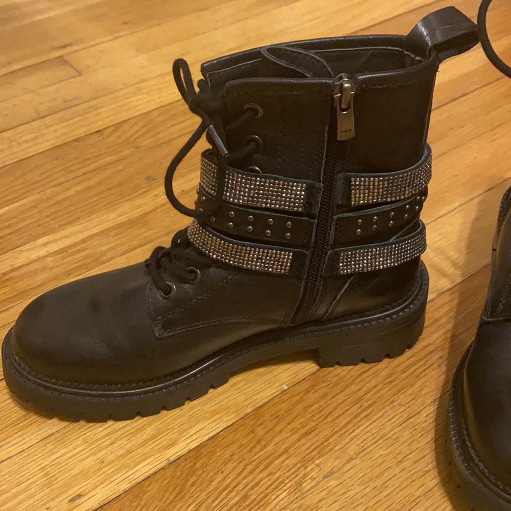 Steve Madden combat boots